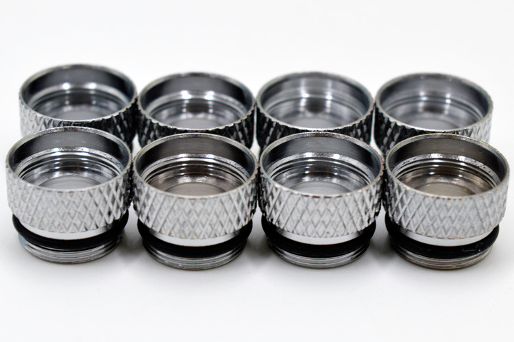 新款雾化器配件uforce t1转接头 t2转换头不锈钢材质转接头