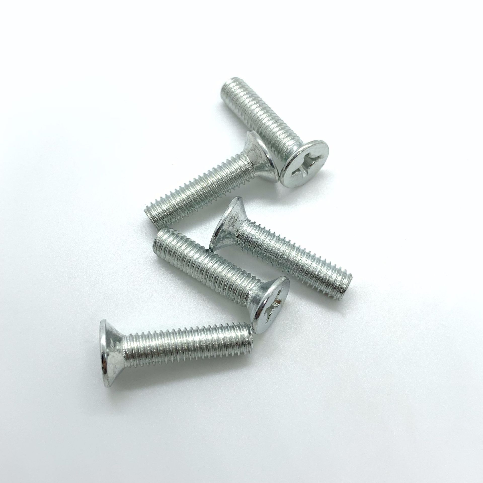 国标沉头机丝十字平头机丝镀锌螺钉 定制沉头机丝螺钉