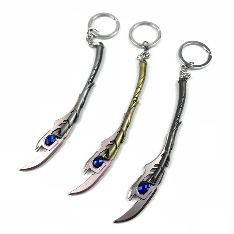 跨境复仇者联盟周边 邪神洛基权杖钥匙扣洛基钥匙扣挂件外贸