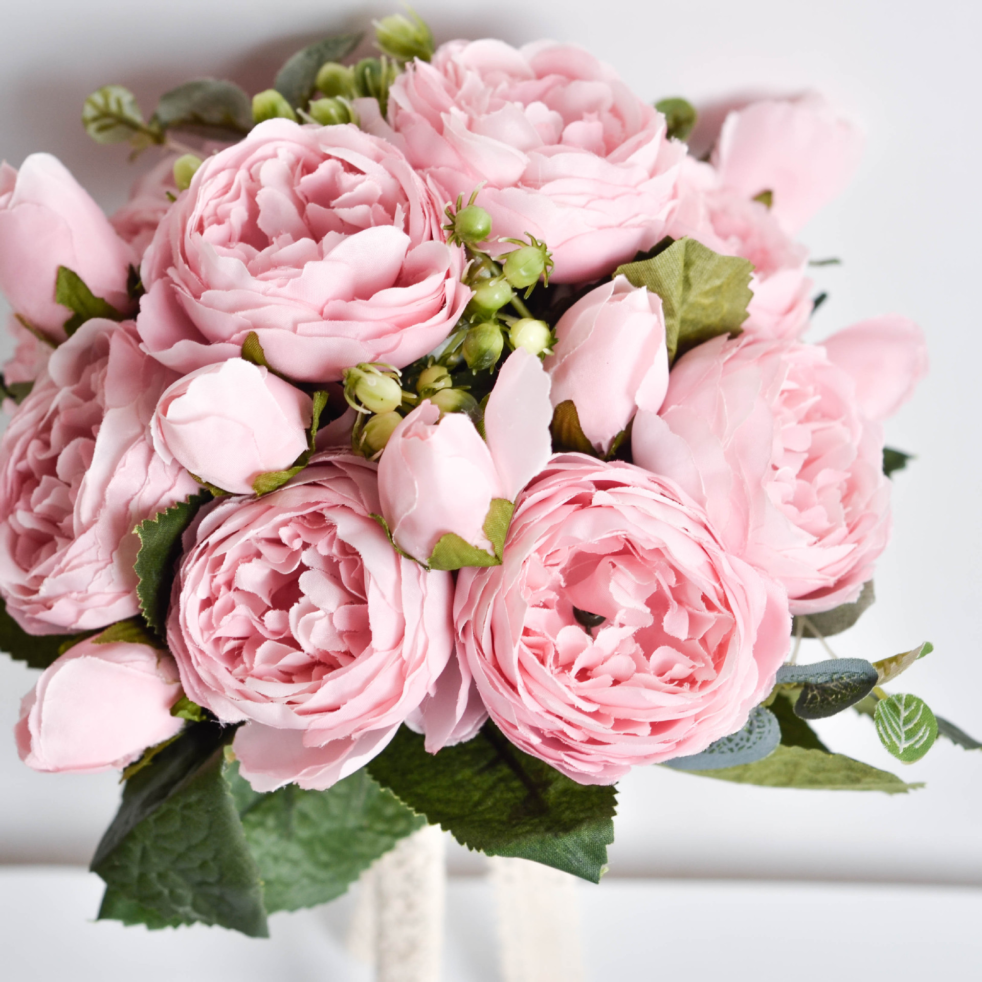 欧美户外风格ins仿真花 婚庆婚礼用品创意花束新娘手捧花拍摄道具