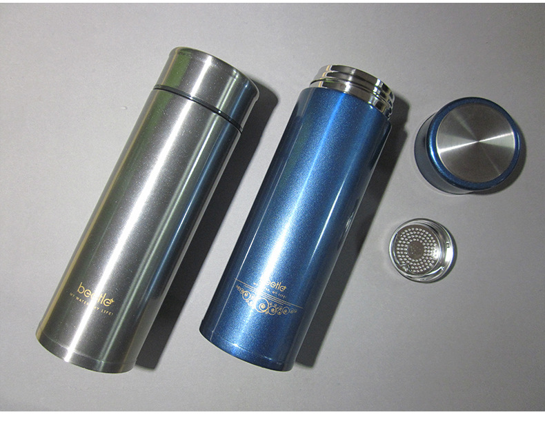 源头直供新款甲壳虫保温杯定做 商务礼品304不锈钢真空保温杯定制