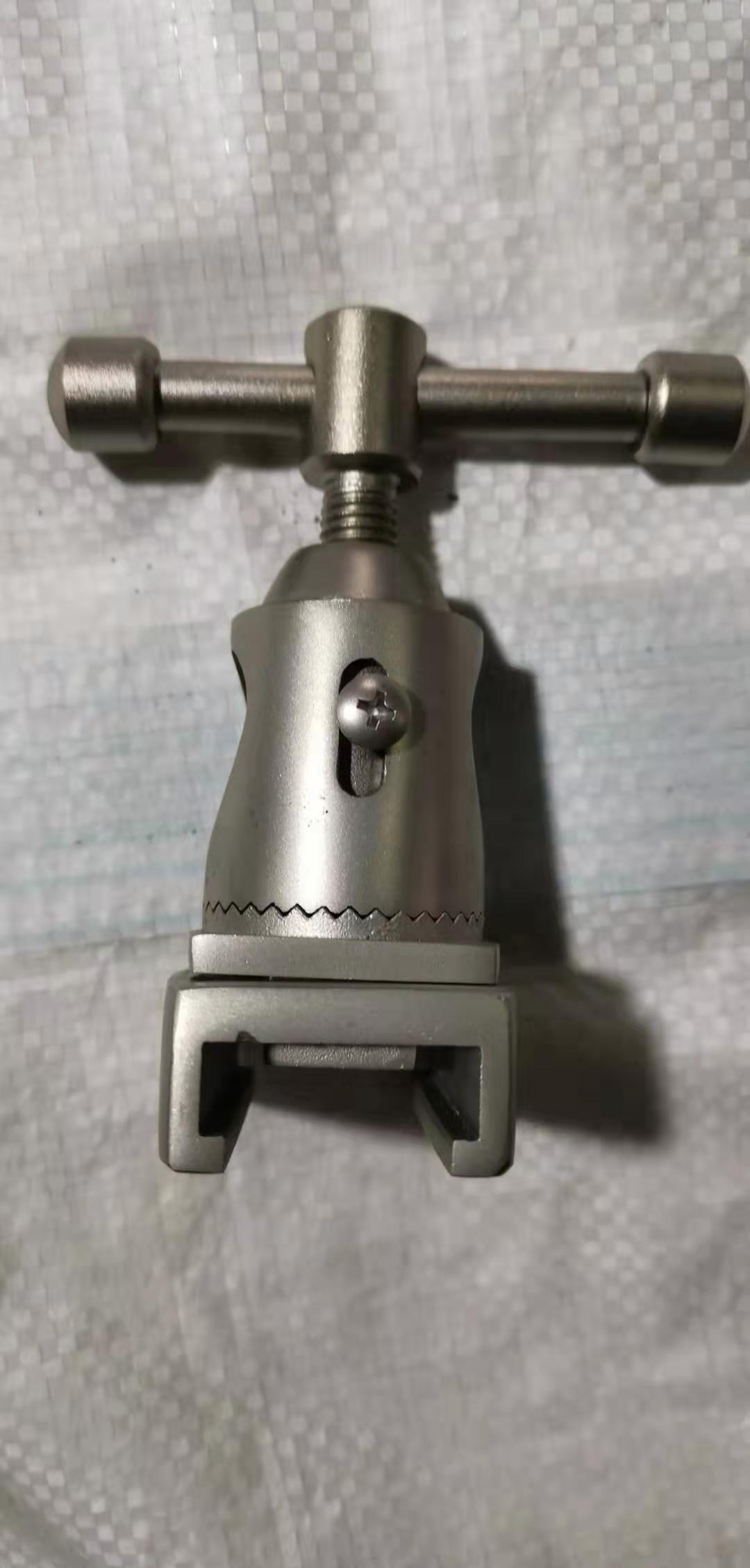 医院手术台床用卡扣配件 附件 c6承合器 夹持器 固定夹紧器长滑块