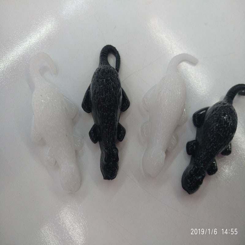 Sticky Toy Sticky Toy Black and White Mouse Vent Whole Simulation Soft Glue Little Mouse Stall Supply Toy