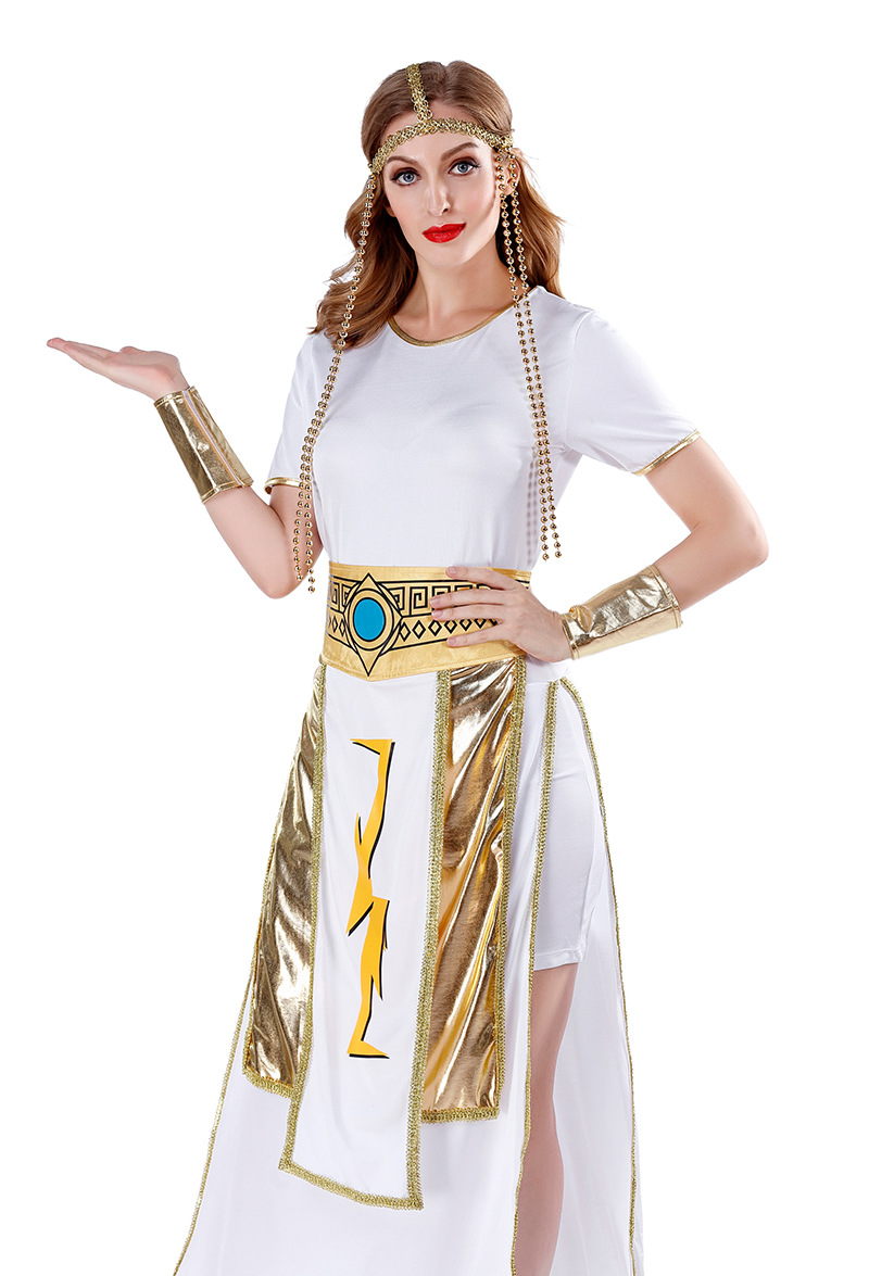 万圣节情侣古埃及法老国王女王服装战神王子艳后电影套装