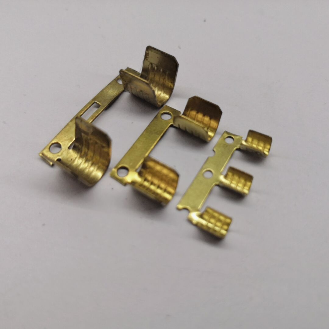 现货u型接线端子连续631大号u型包线压线铜端子632压线扣铜扣