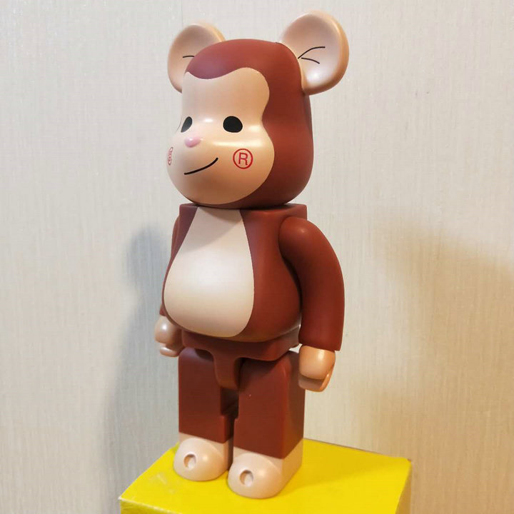 bearbrick400暴力熊积木熊陈冠希模型猴子皇冠猴公仔手办公仔
