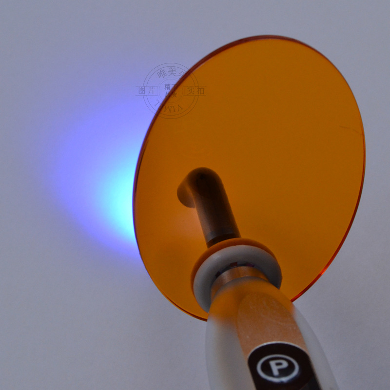 led光固化机 机装式光敏灯三种模式数显金属手柄固化灯 牙医器械