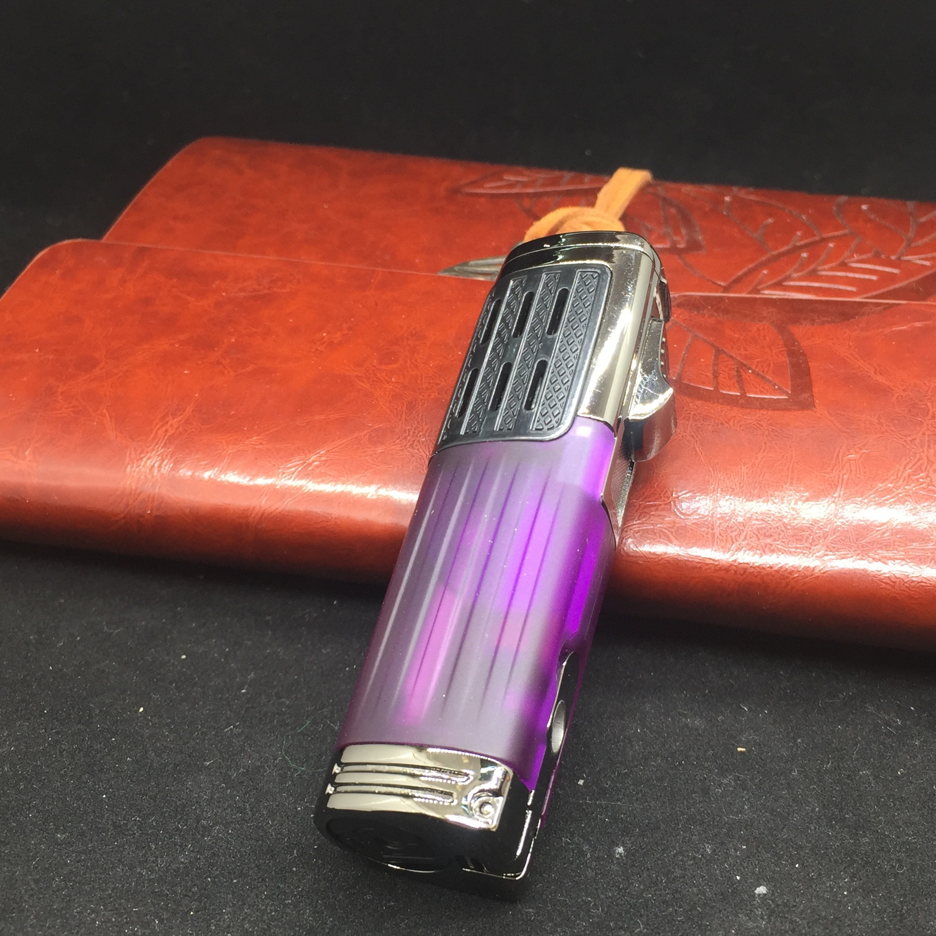 三头直冲蓝色火焰猛火焊枪防风打火机-阿里巴巴