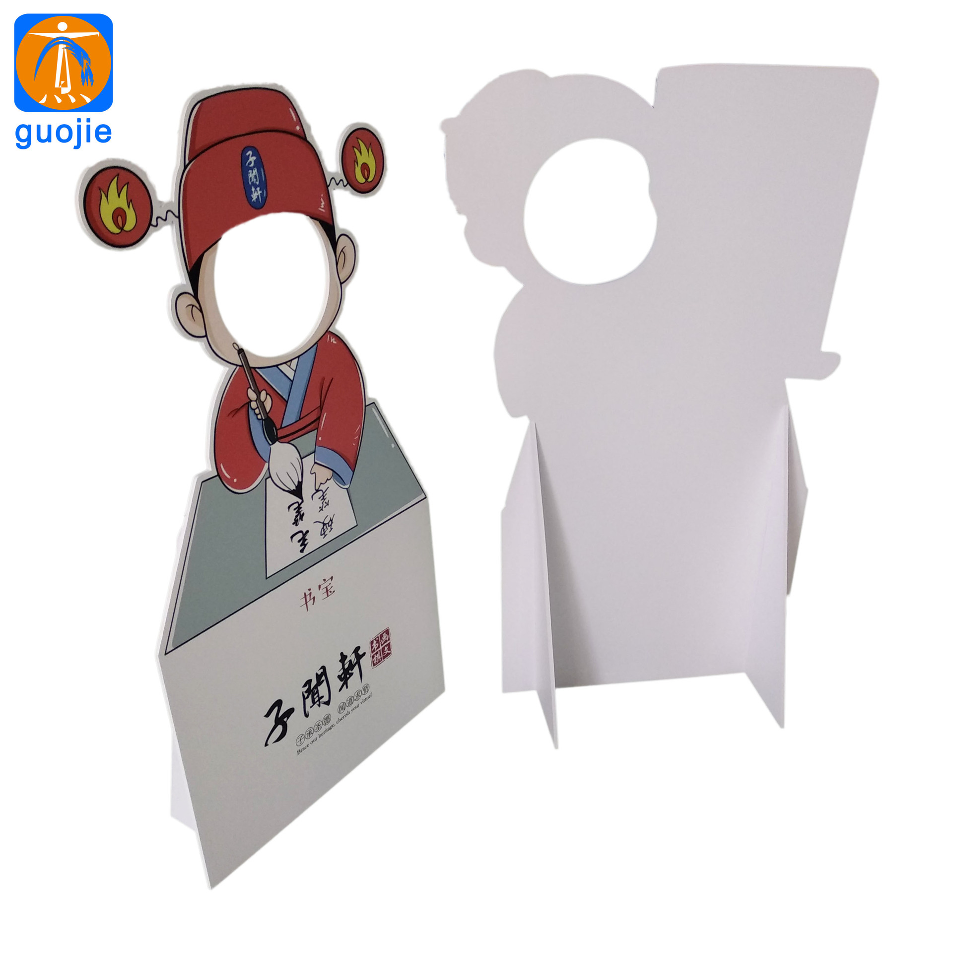 热销商场人形立牌 雪弗板广告立牌 桌面小人型立牌