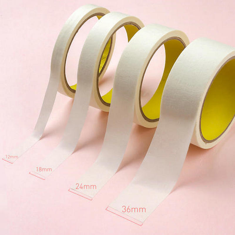 美纹纸胶带装修喷漆遮蔽高粘美纹纸 白色胶带美纹纸胶带厂家