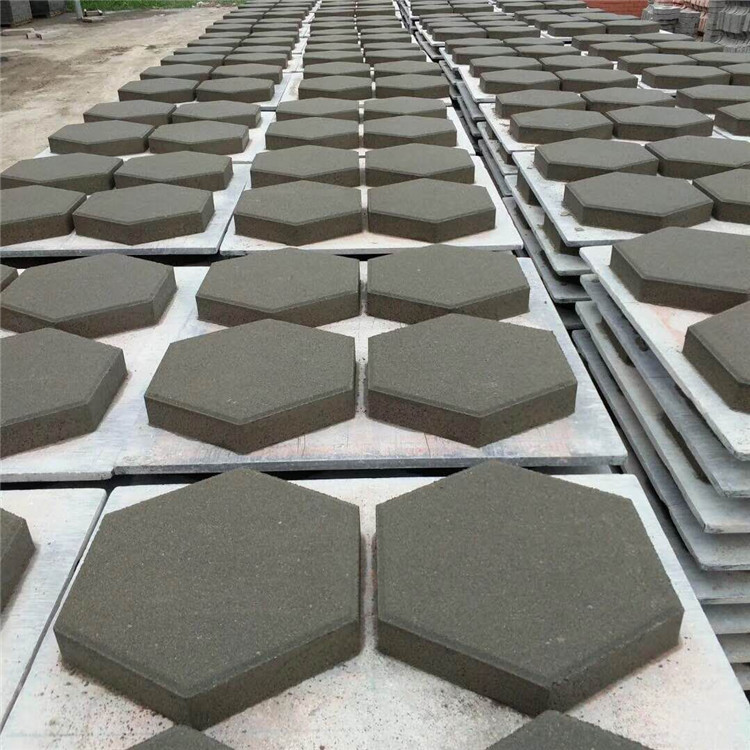 河南厂家供应六边形护坡砖六棱块生态护坡砖联锁块透水砖