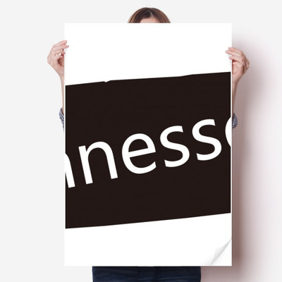 田纳西州美国地图轮廓海报贴纸80x55cm墙贴纸卧室家居装饰