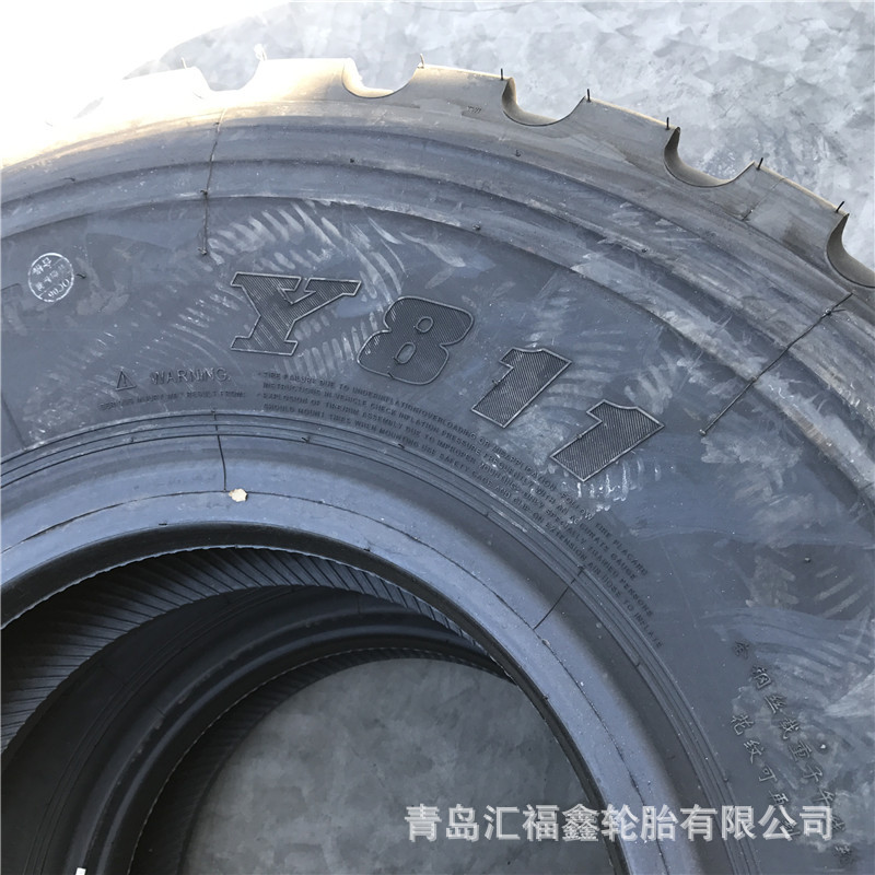 供应德安通钢丝越野花纹轮胎395/85r20 y811花纹