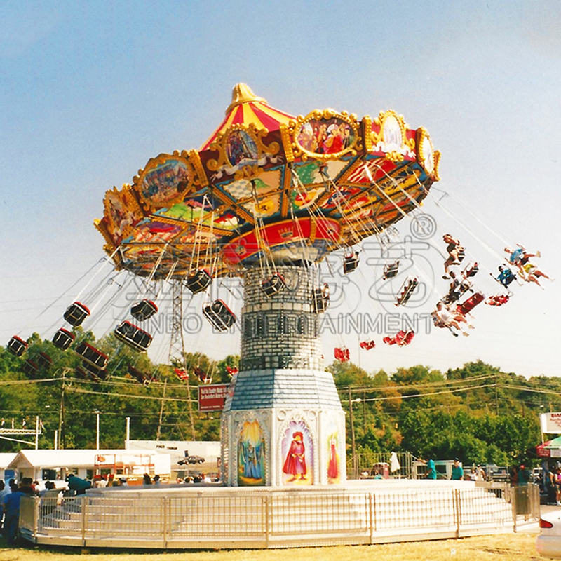 摇头飞椅飓风飞椅豪华小波浪游乐设备36座b级刺激