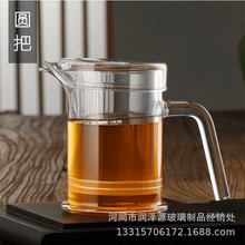 河间玻璃制品花茶壶功夫加厚玻璃茶壶高硼硅玻璃茶具雪菊杯红茶器