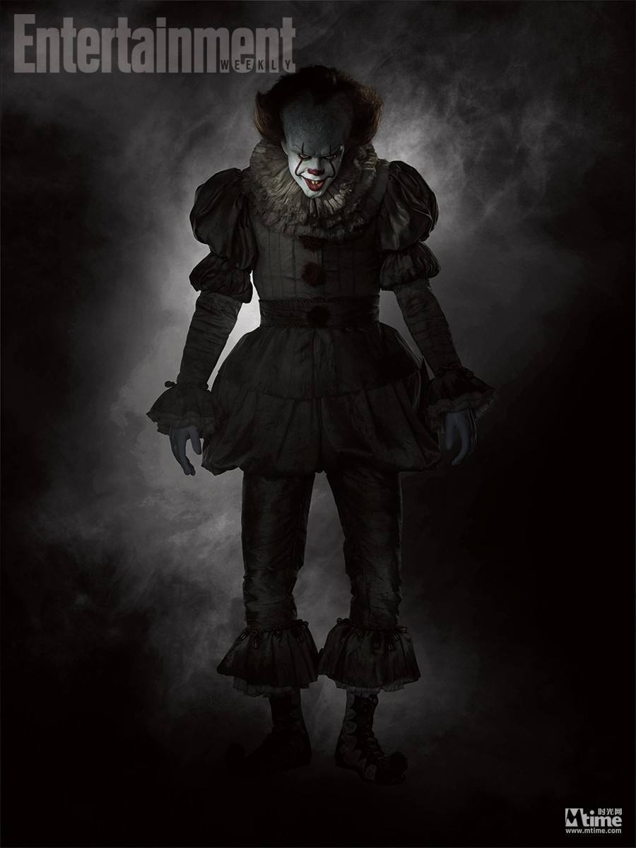 新款小丑回魂2面具 cosplay万圣节面具头套pennywise恐怖面具
