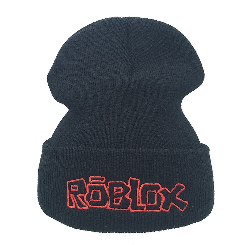 European and American Roblox Wish You Were Here Woolen Cap Embroidery Knitted Hat Pullover Hip Hop Hat