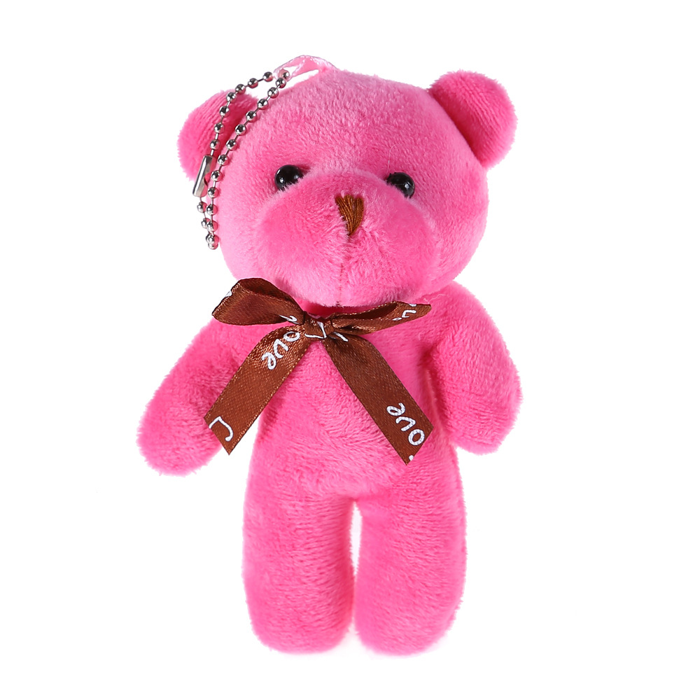 Master Wang Factory Direct Sales Xiaodi Bear Plush One-Piece Bear Doll Bear Small Gift Keychain Pendant