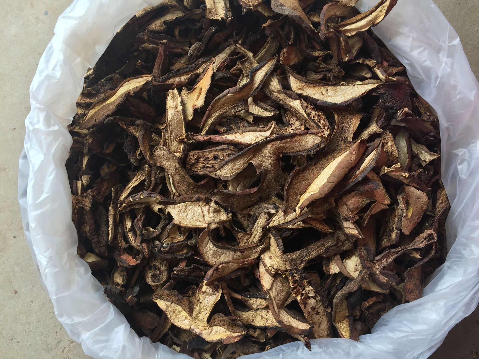 厂家云南高原特产野生黑牛肝菌 小黑桃干货 黑木王菌干货产地批发