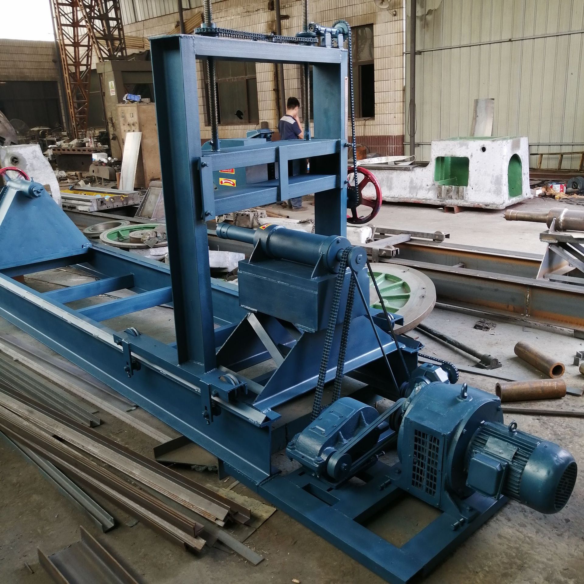 专业木工机械圆木机圆木刨木机圆梁机仿古建筑原木车床