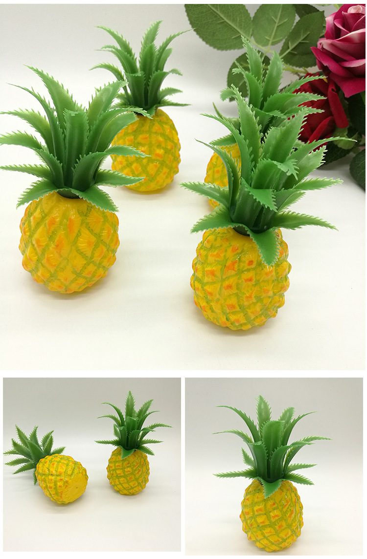 创意仿真小菠萝水果新款水果塑料假水果装饰模型摄影道具批发