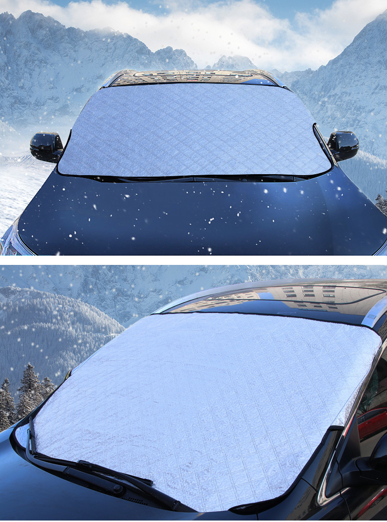 汽车防晒隔热遮阳挡加厚铝膜前档风玻璃夏季遮阳太阳档一件代发