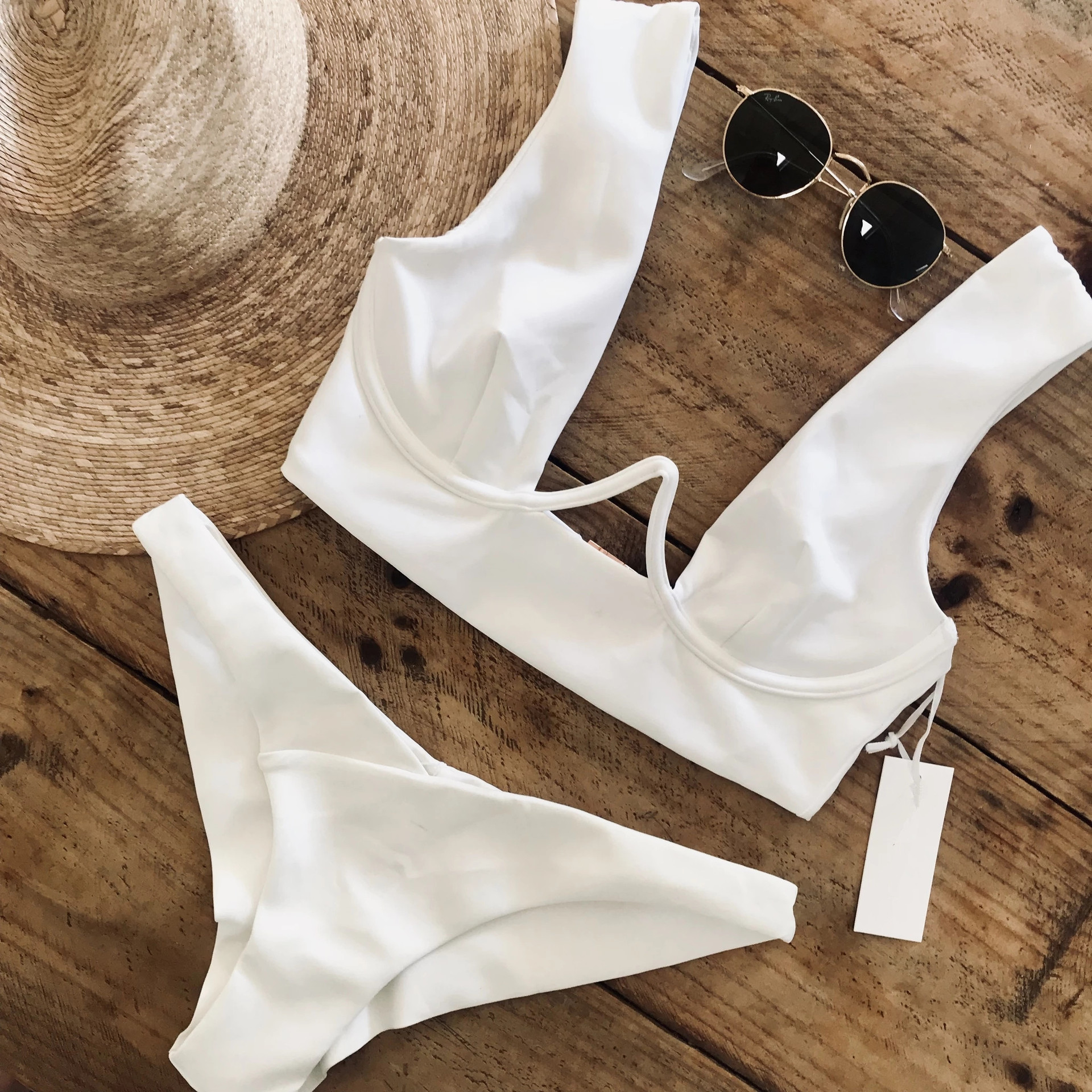 2020新款欧美比基尼连体钢托聚拢分体性感泳衣女跨境货源泳装0032