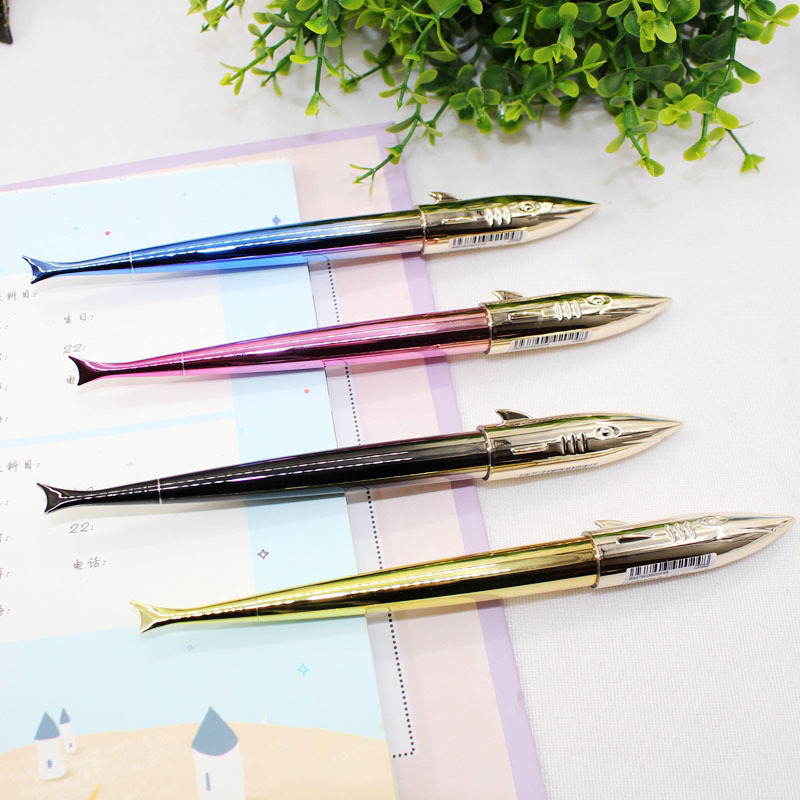 炫彩笔杆大鲨鱼正姿专用钢笔练字可替换墨囊钢笔书法专用硬笔