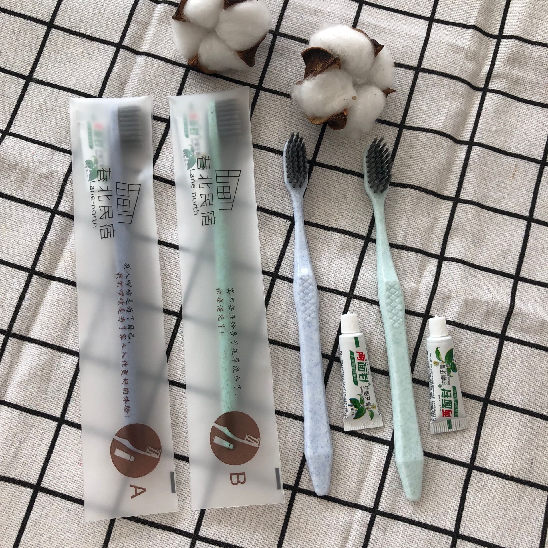 酒店一次性牙具定制 一次性牙刷牙膏套装 一次性牙刷洗漱用品