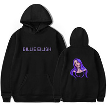 星期五服饰 跨境2019新款Billie Eilish 潮流男女式带帽卫衣