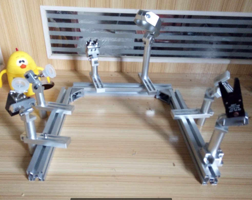 机械手治具 可调360度旋转机械治具 万向调节治具 机械手万向夹具