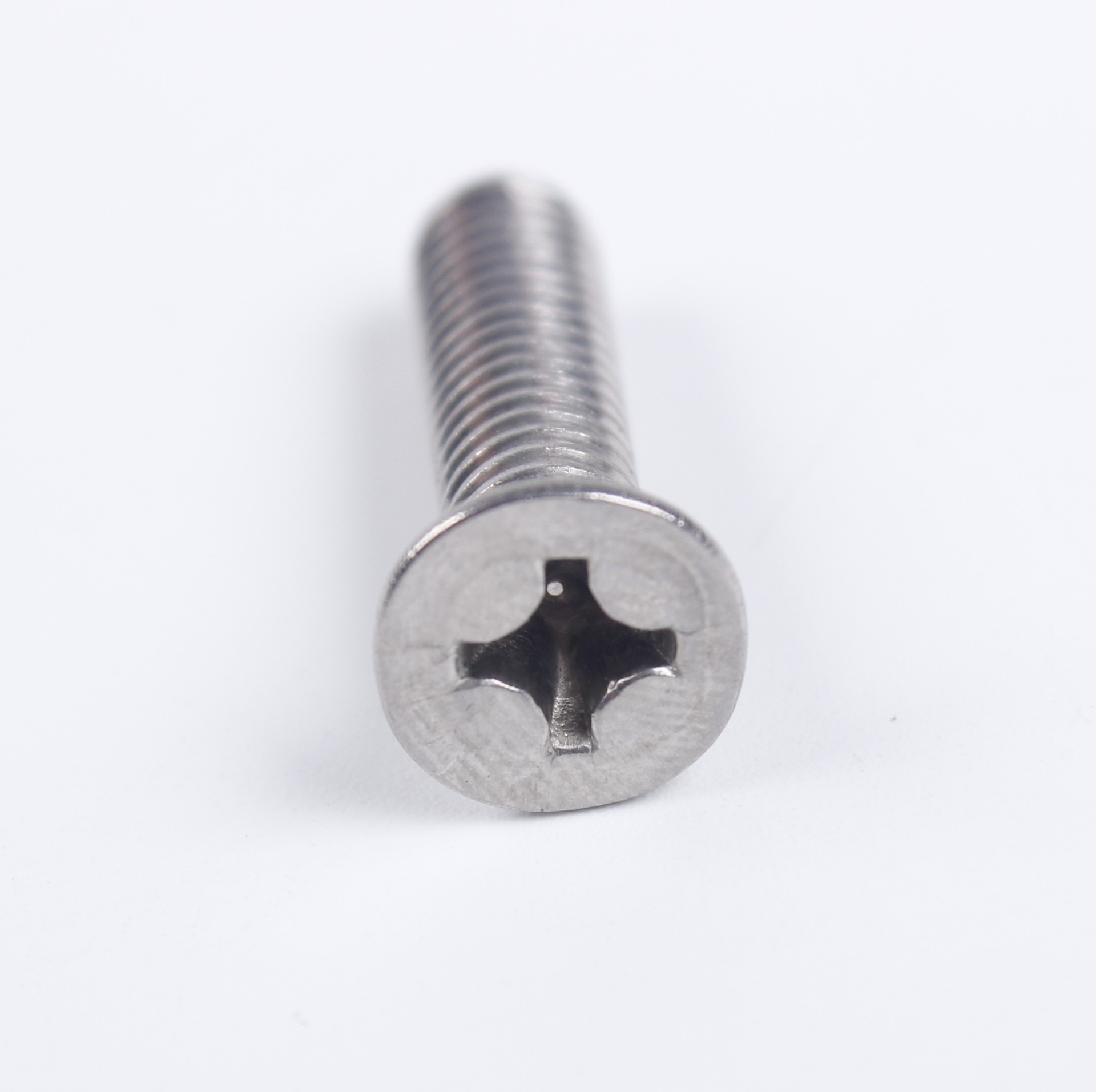 不锈钢沉头螺丝 304十字螺丝 平头十字螺丝 m6