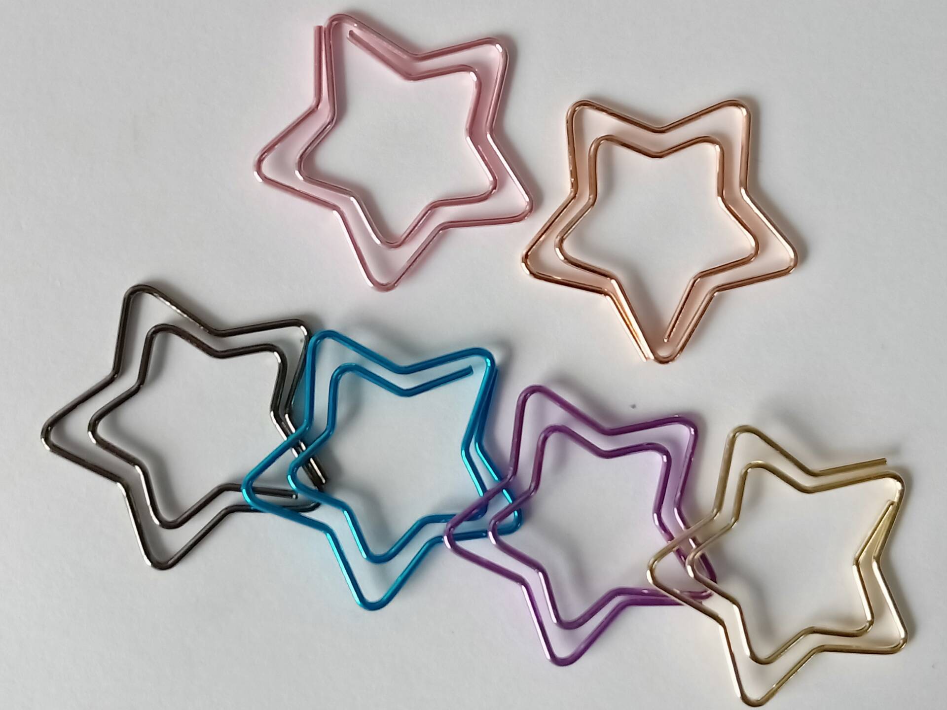 彩色回形针回形针创意回形针