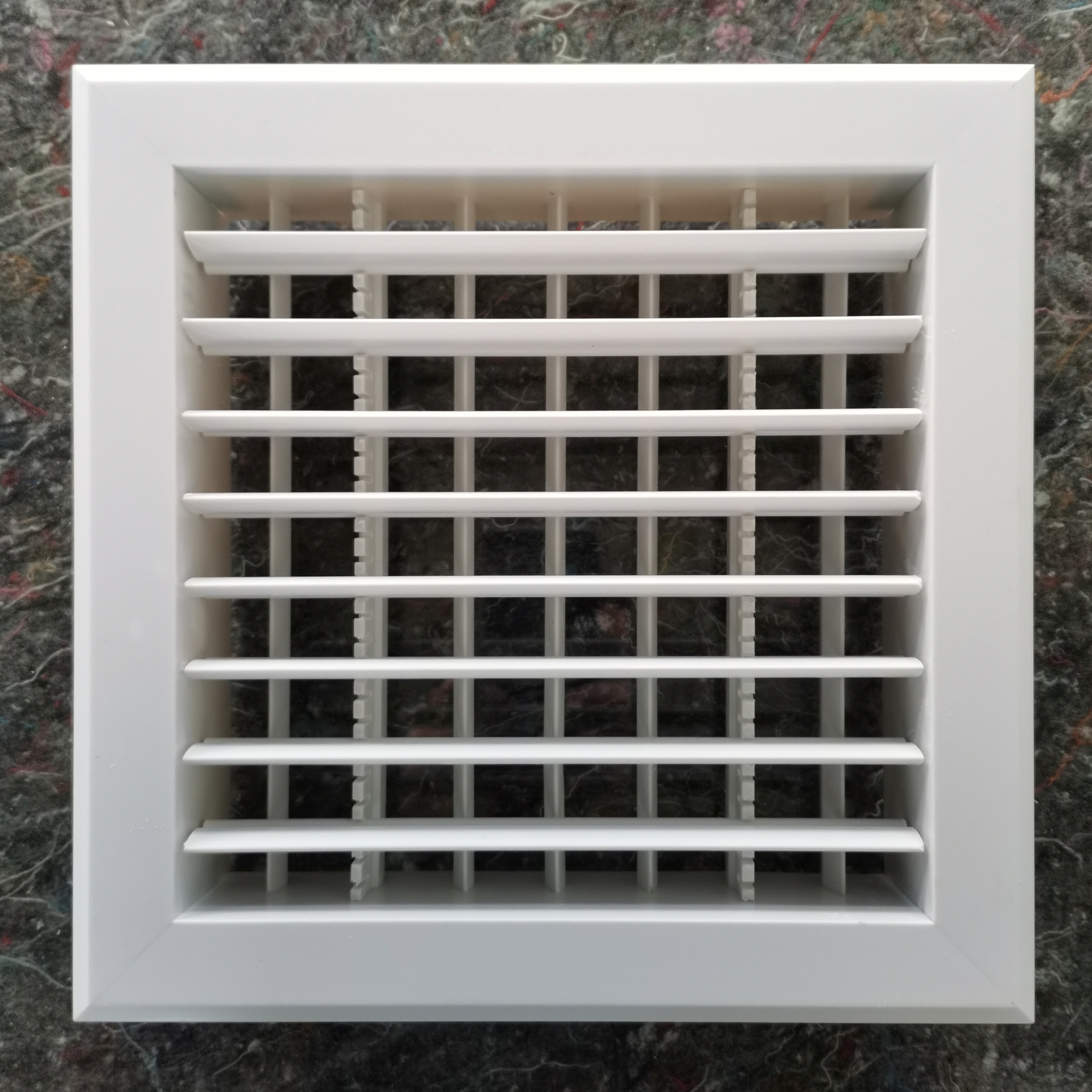 批发abs材质空调风口abs单层百叶风口防结露abs双层百叶风口