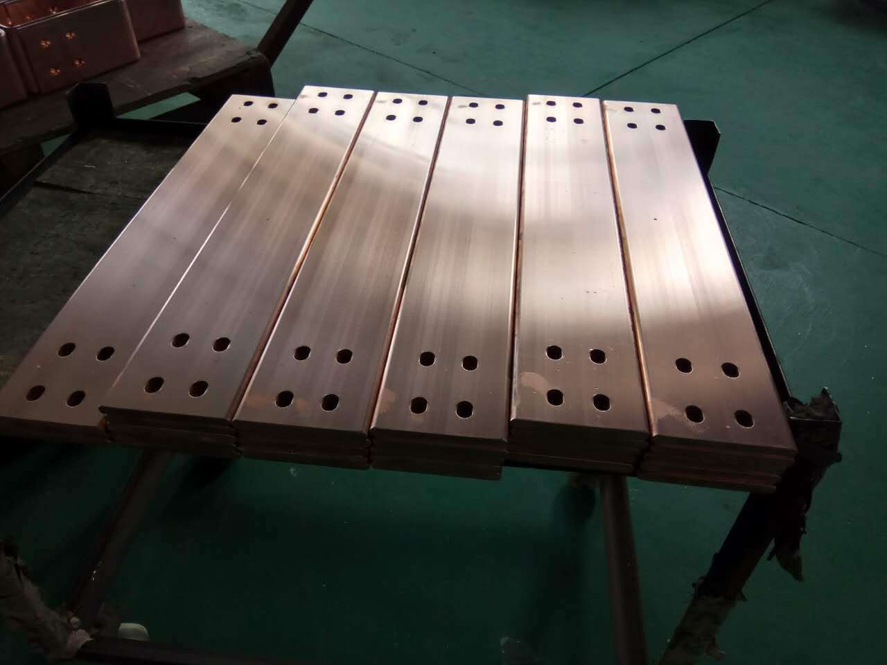 厂家直销铜导电排 镀锡铜排铜排 接地铜排 变压器低压导电排加工