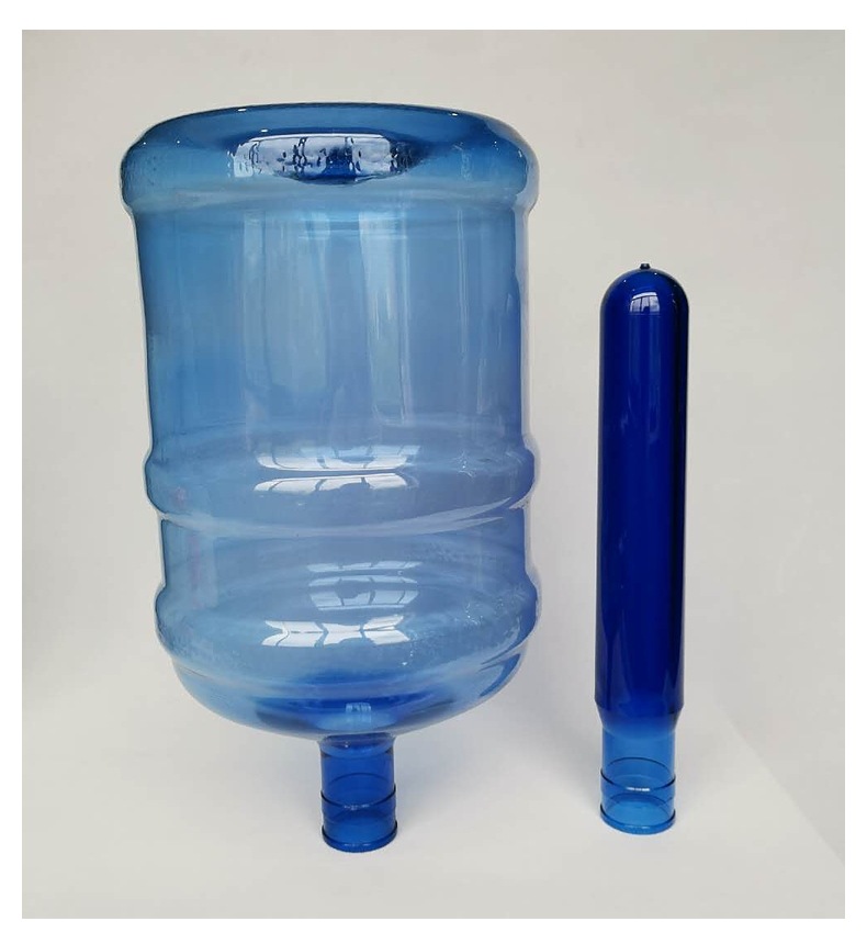 厂家直销 5加仑瓶胚 pet瓶胚五加仑55口700g瓶胚管胚透明桶胚