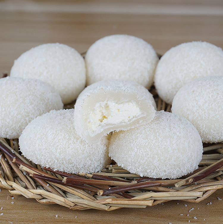 亚洲之星椰蓉酸奶大福 10包*20个 酒店半成品食材甜点下午茶即食