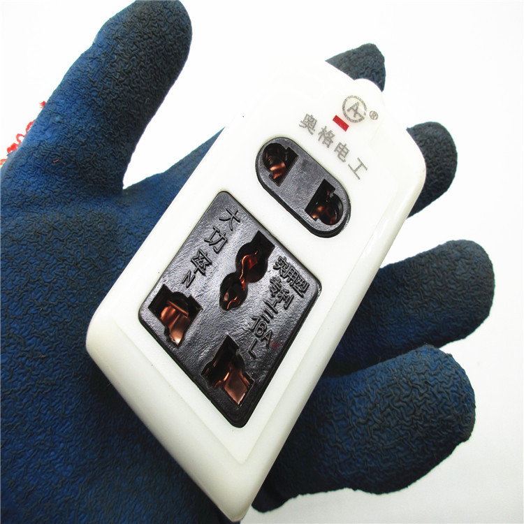 批发奥格508 ab料4000w大功率插座 带隔热内胆高弹性铜片接线插排