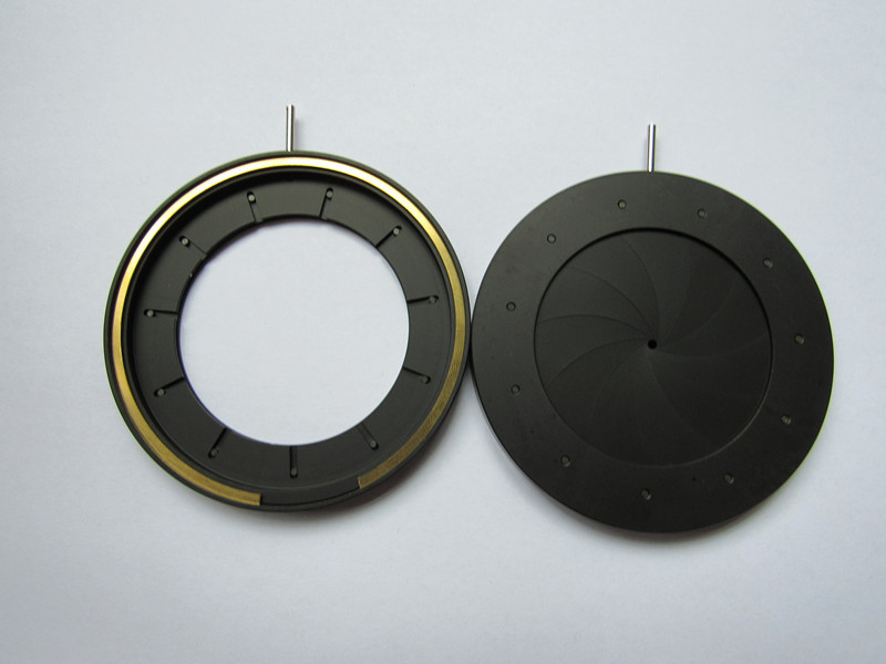 光圈模组一体光圈 可调光阑 手动光阑孔可调光阑放大缩小2-50mm