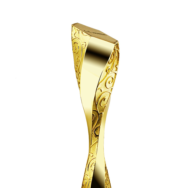 年终特惠金属小龙杯奖杯,节节高奖杯礼品,锌合金奖杯,镀金奖杯
