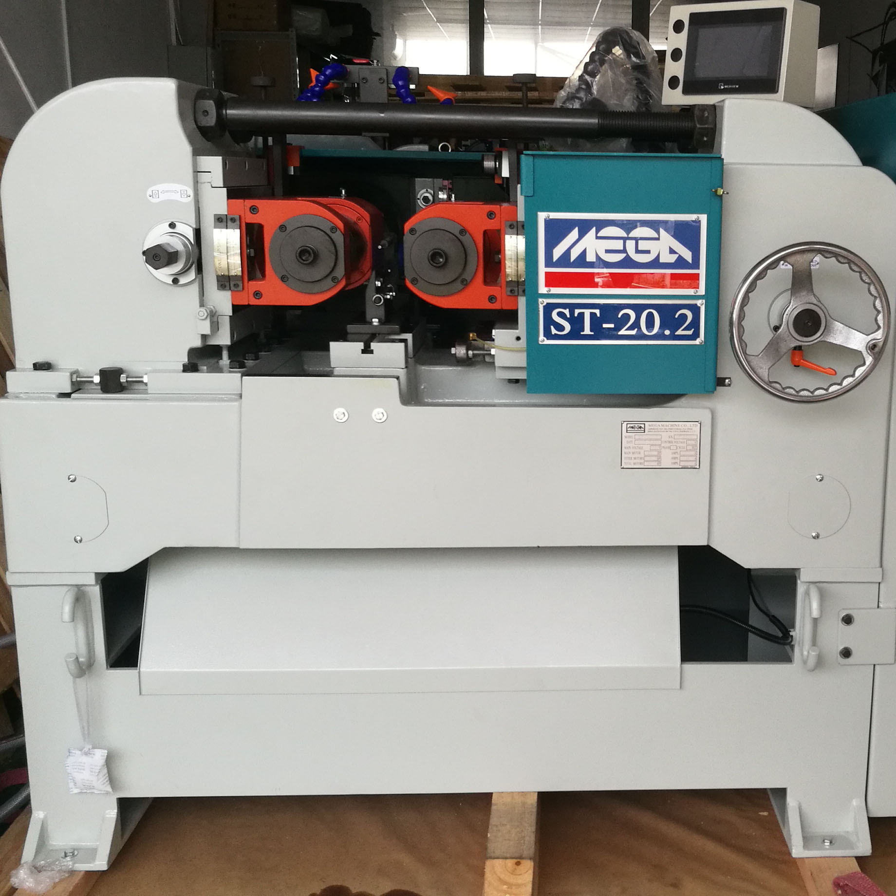 台湾进口滚牙机 滚丝机滚压螺纹机液压油压两用