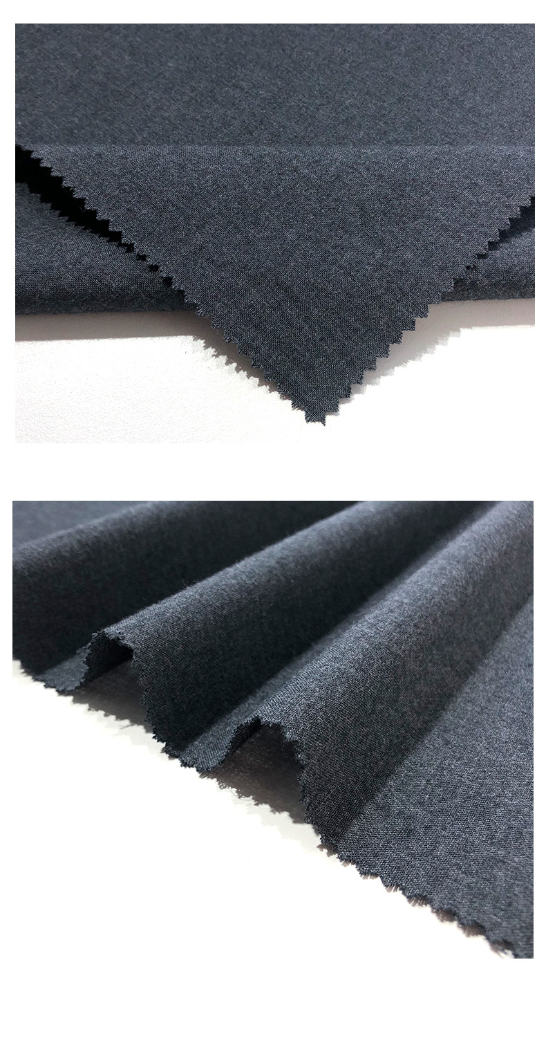 素色毛呢tr毛混纺西装面料 精纺羊毛涤纶粘纤服装风衣裤子布料