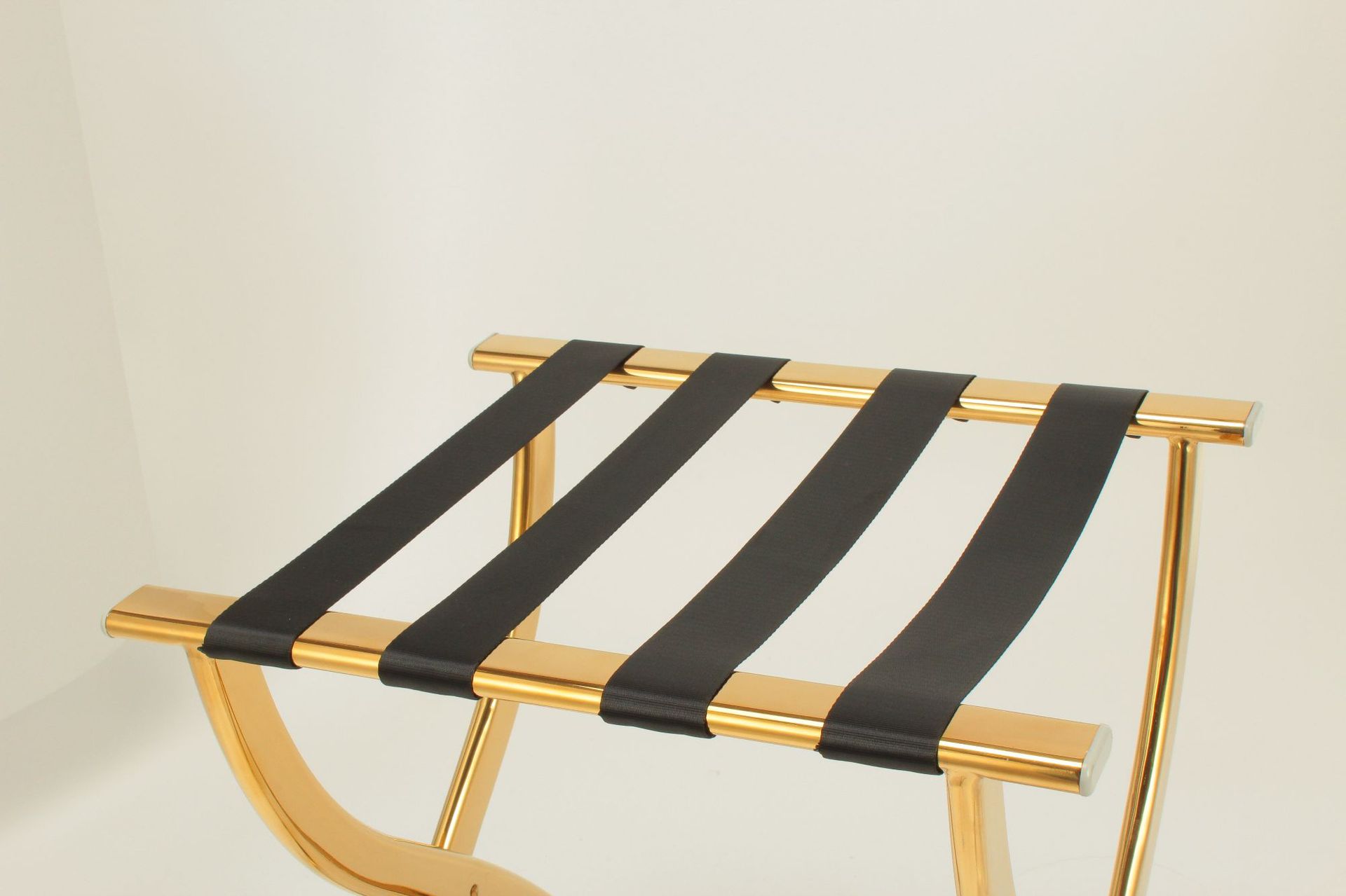 酒店行李架宾馆客房置物架南方j-62金色鞋架沙发座椅多功能箱包架