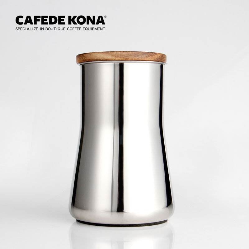 cafedekona筛粉器不锈钢冲煮过滤杯咖啡闻香杯手冲咖啡接粉器