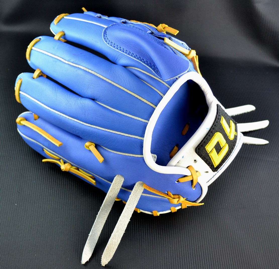 dl台湾进口牛皮全牛皮棒球手套 全指填充硬式手套 11.75寸成人款