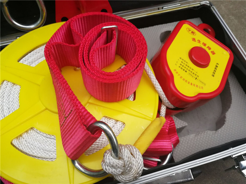 高楼逃生缓降器家庭缓降器高层火灾应急自救安全绳游乐场缓降器