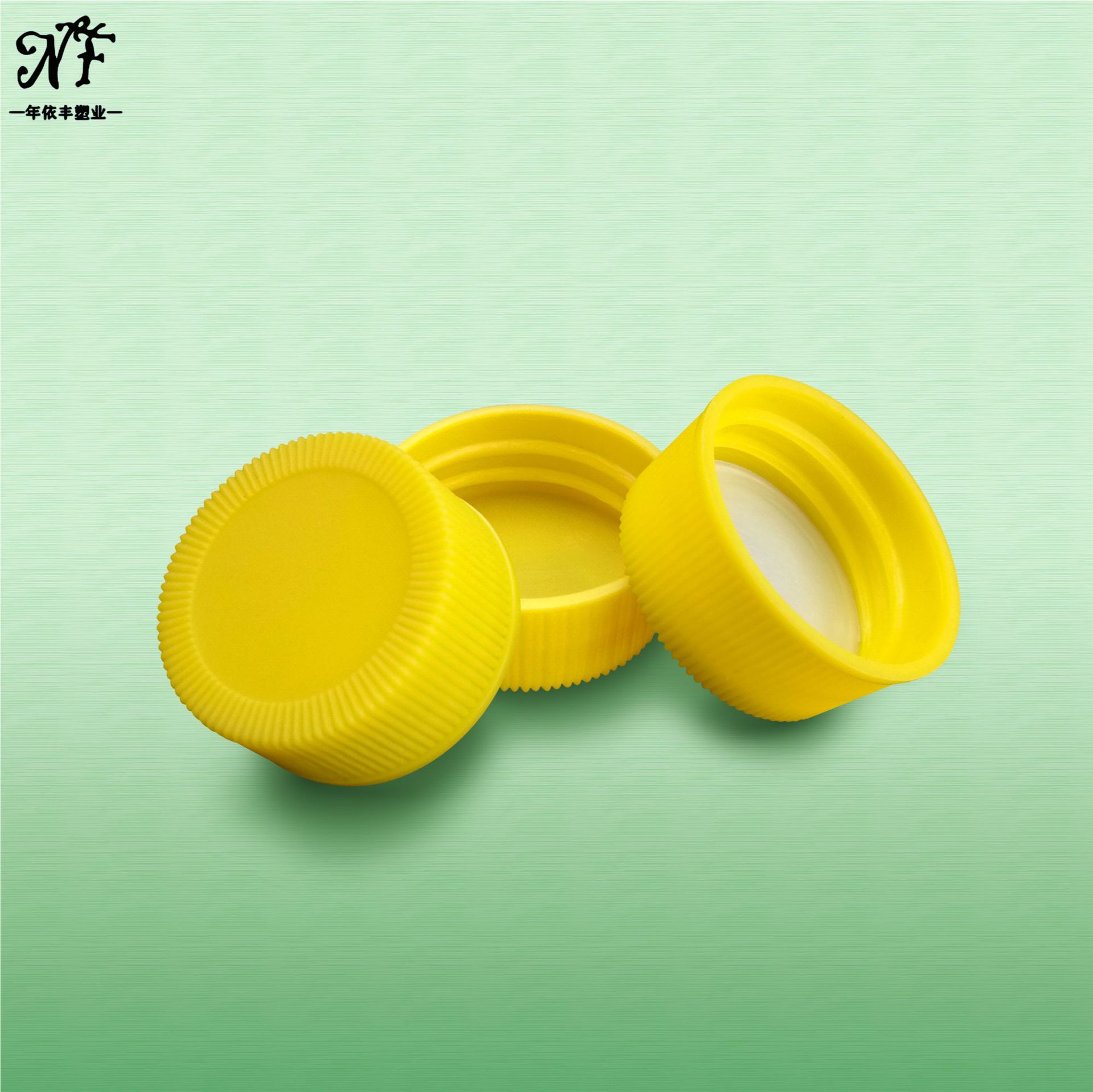 广州厂家直销24牙/410黄色通用盖 pp葫芦瓶盖 化工盖子 可定制