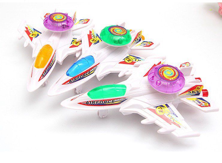 创意发光拉线飞机模型儿童玩具批发夜市地摊货源热卖幼儿园小礼品