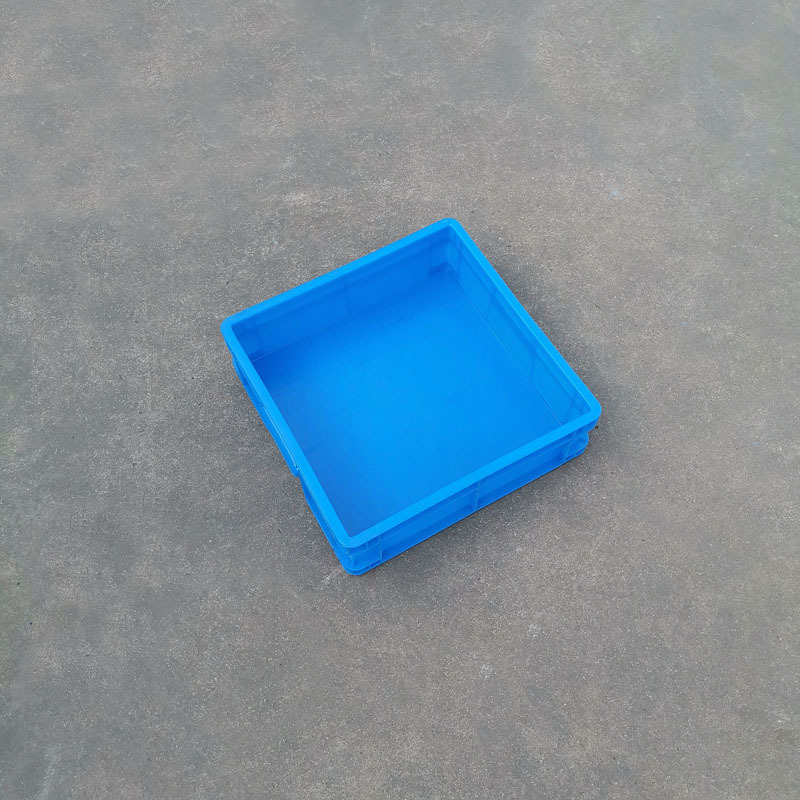 塑料箱加厚正方形塑料盒子小四方箱塑料储物箱物料箱五金收纳箱