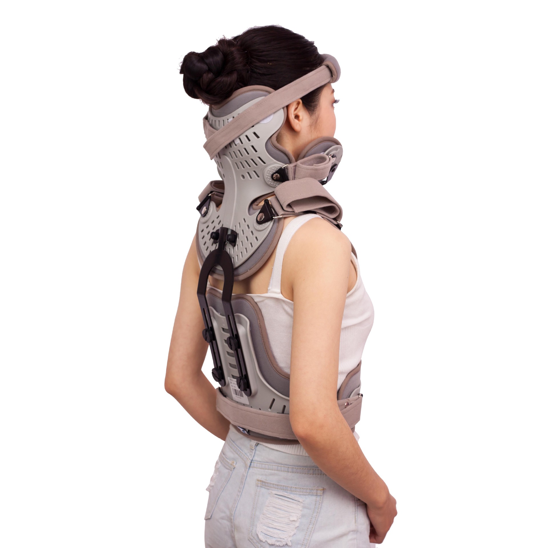 医用颈托术后头颈胸支架颈椎斜颈固定骨折康复支具头颈胸固定支具